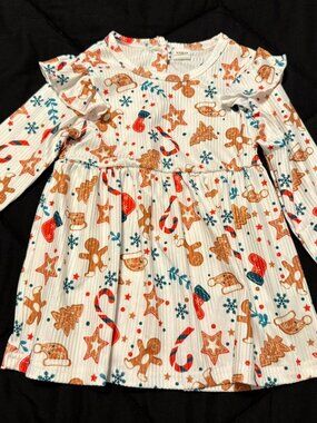 Long Sleeve Holiday Dress 9-12 Months